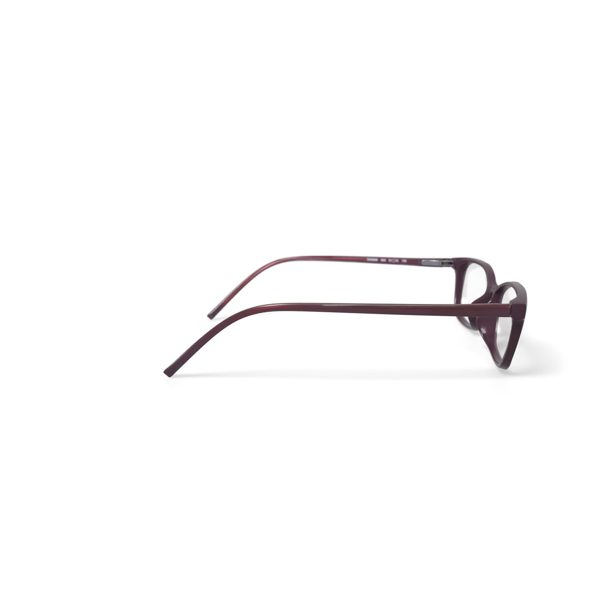 Women's DK5006 Prescription Eyeglasses with Case, Burgundy