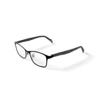 Women's Emma Rectangular Prescription Eyeglasses with Case, Black