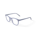 Men's BE31 Yucca Round Prescription Eyeglasses with Case, Crystal