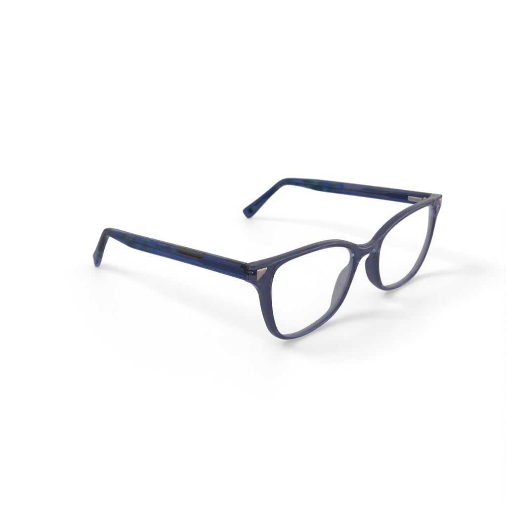 Women's Gemma Square Prescription Eyeglasses with Case, Gray