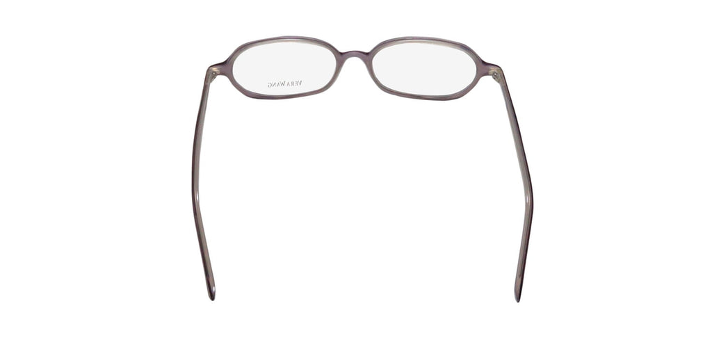 NEW VERA WANG V20 WOMENS/LADIES DESIGNER FULL-RIM LAVENDER OPTICAL CLASSIC MADE IN JAPAN FRAME DEMO LENSES 49-16-136 EYEGLASSES/EYE GLASSES