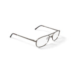 Men's ST169 Rectangular Prescription Eyeglasses with Case, Gunmetal