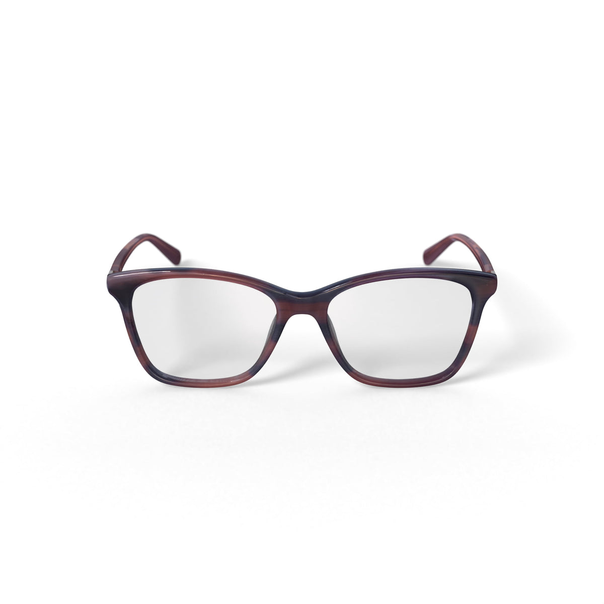 Women's Shelby Square Prescription Eyeglasses with Case, Brown Gradient