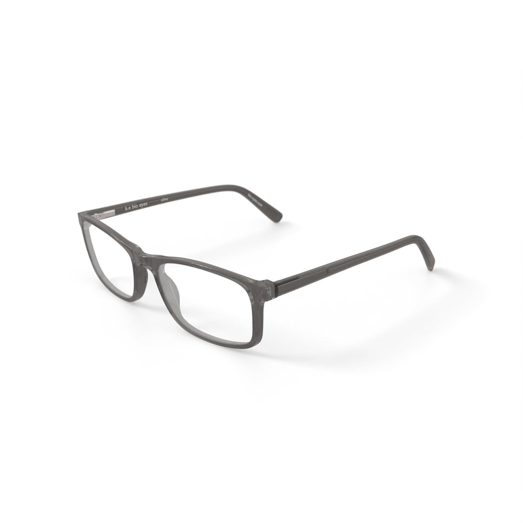 Men's BE27 Rectangular Prescription Eyeglasses with Case, Green