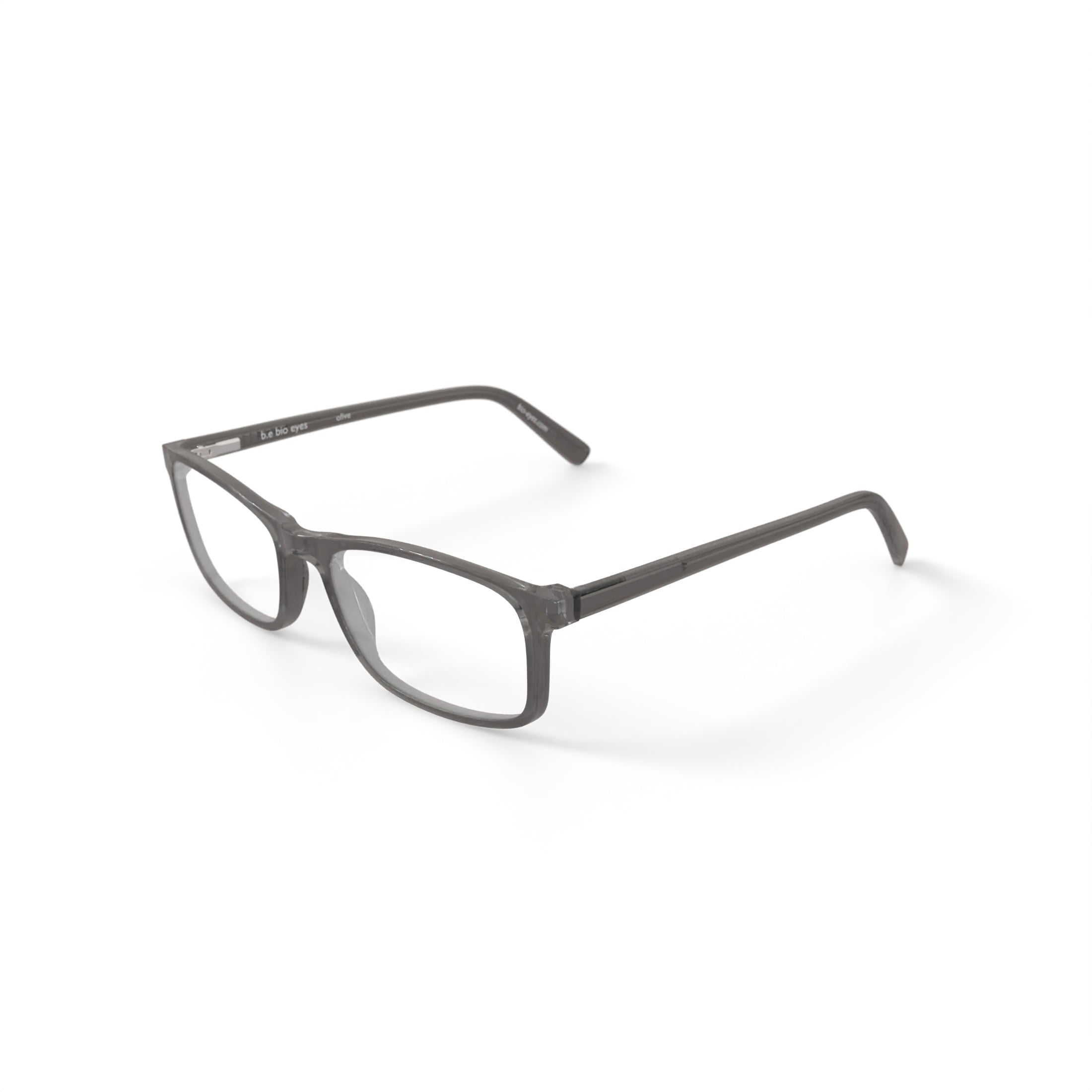Men's BE27 Rectangular Prescription Eyeglasses with Case, Green