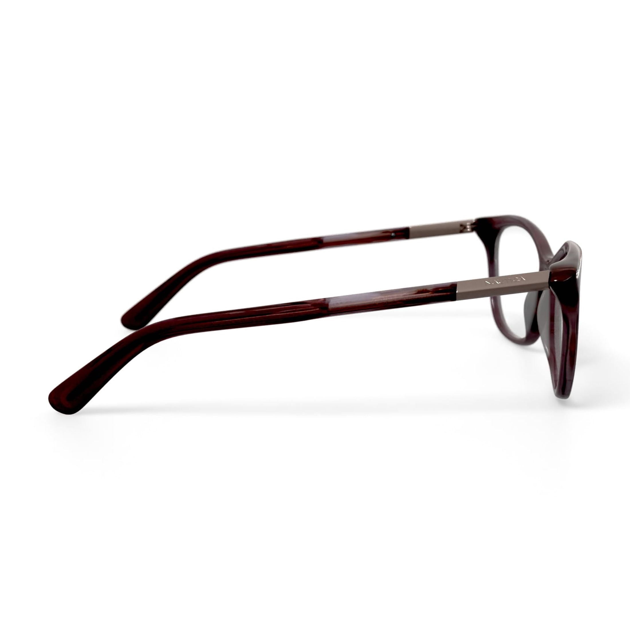 Women's NLO5001 Prescription Eyeglasses with Case, Nude