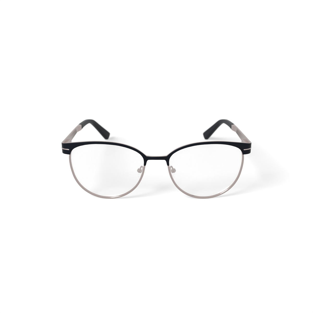 Women's OSL736 Prescription Eyeglasses with Case, Black/Gold