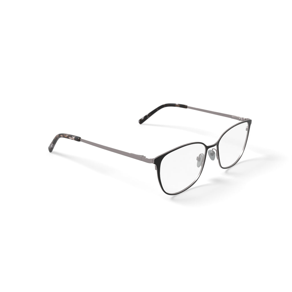 Flower Women's FLR6027 Prescription Eyeglasses with Case, Brown