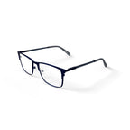 Timberland Men's TB1810-1 Square Prescription Eyeglasses with Case, Blue