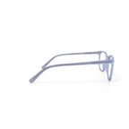 Men's BE31 Yucca Round Prescription Eyeglasses with Case, Crystal