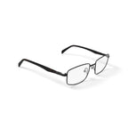 Men's Patriot Square Prescription Eyeglasses with Case, Gunmetal
