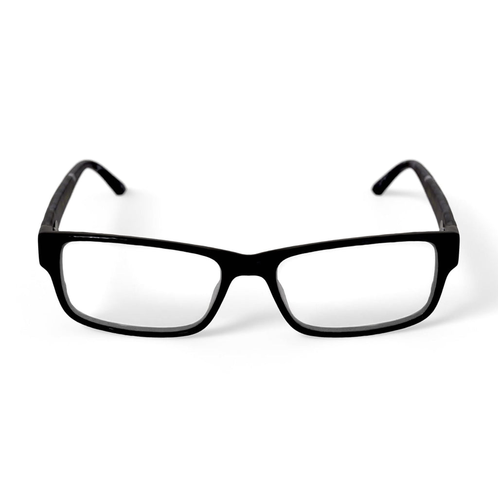 Elizabeth Arden Women's EA1122 Rectangular Prescription Eyeglasses with Case, Black