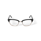 Women's Alyssa Browline Prescription Eyeglasses with Case, Black