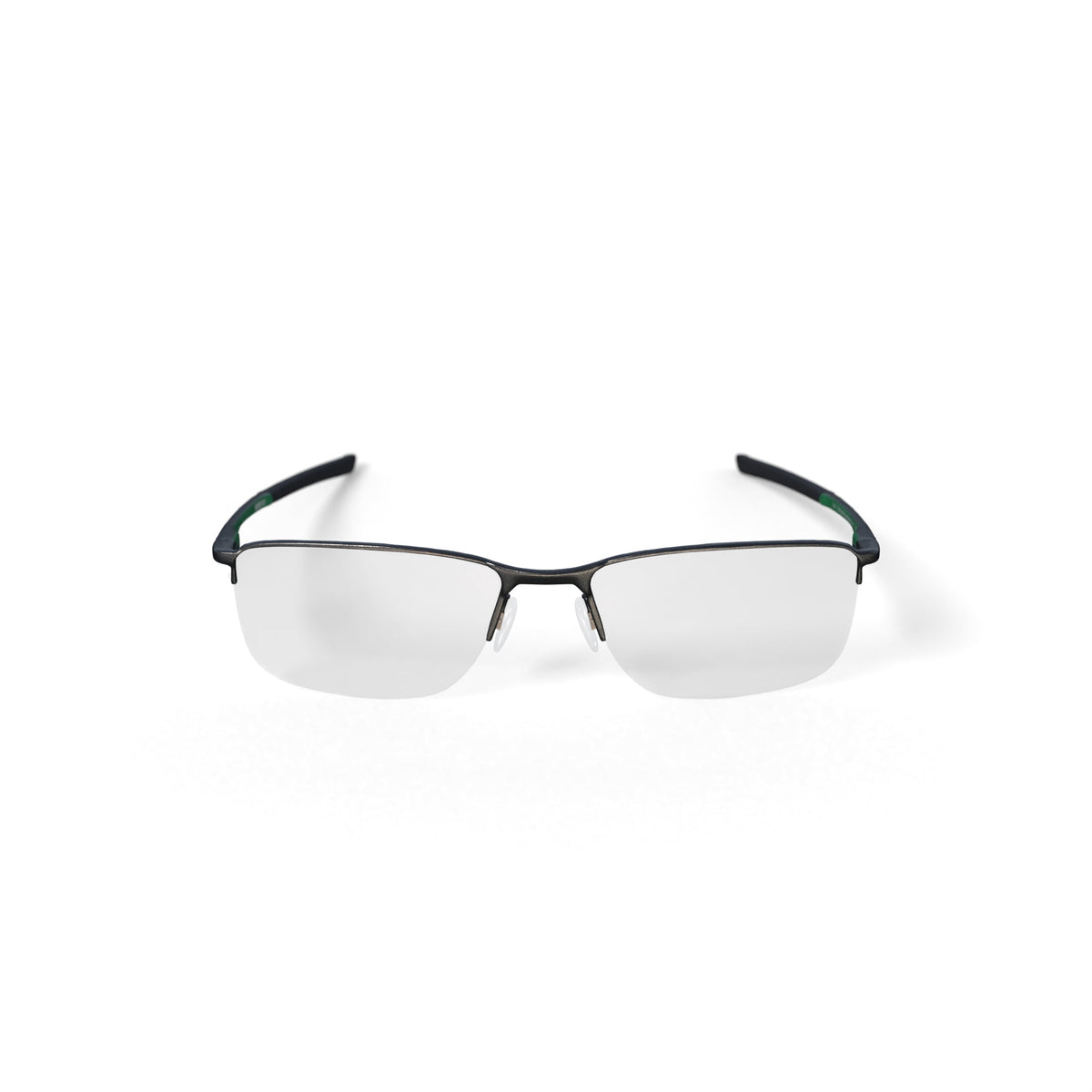 Oakley Unisex Rectangular Socket 5.5 l Eyeglasses, Satin Pewter, 56mm