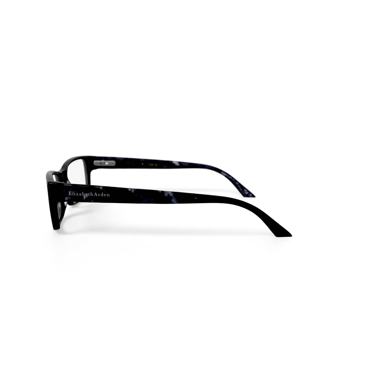 Elizabeth Arden Women's EA1122 Rectangular Prescription Eyeglasses with Case, Black