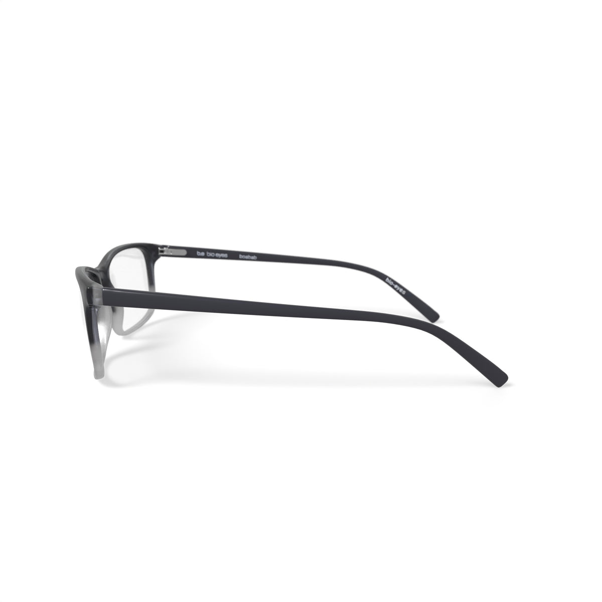 Men's BE26 Boabab Rectangular Prescription Eyeglasses with Case, Black Gold