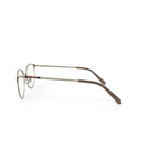 Flower Women's FLR6050 Prescription Eyeglasses with Case, Black/Gold