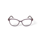 Women's BE223 Geranium Round Prescription Eyeglasses with Case, Pink Crystal