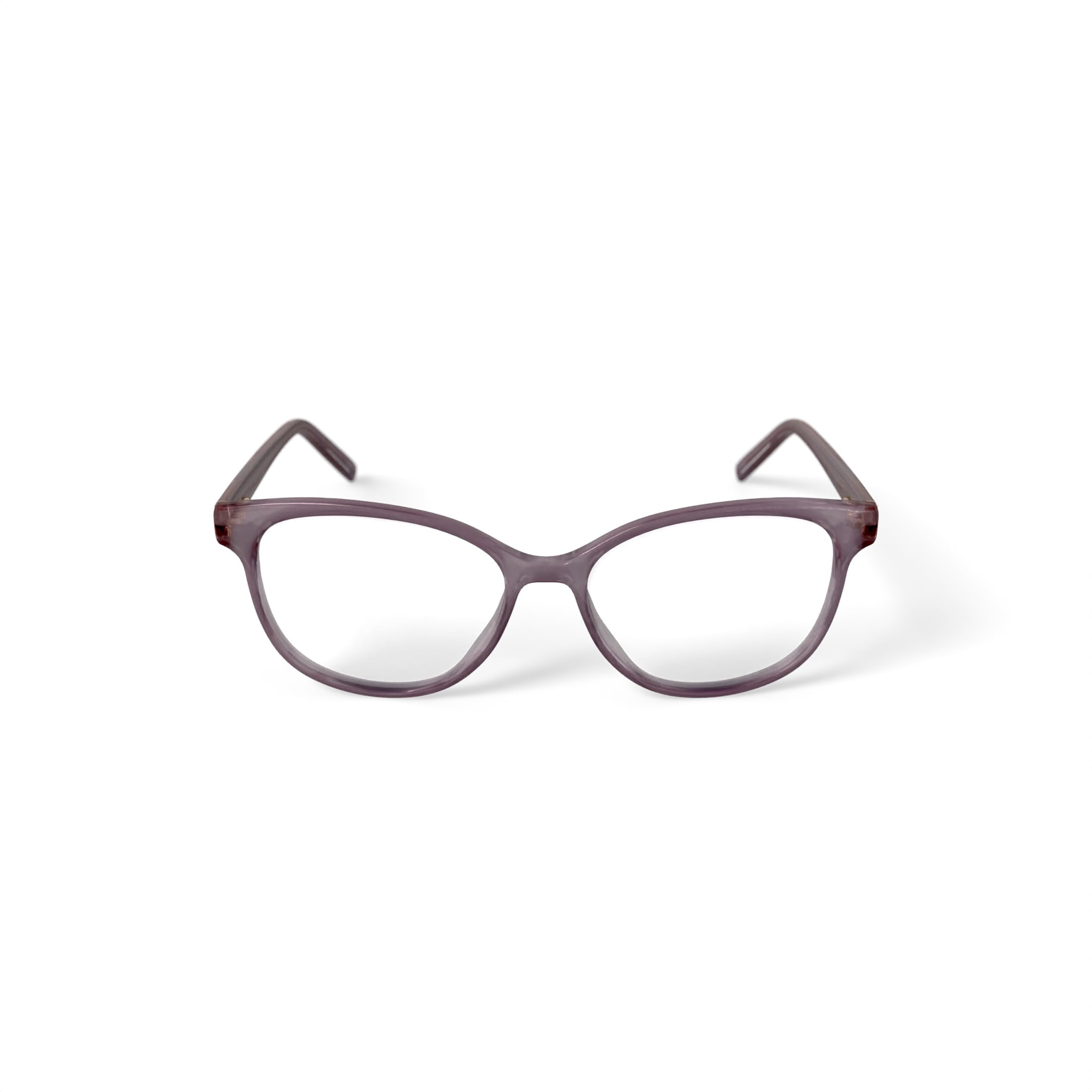 Women's BE223 Geranium Round Prescription Eyeglasses with Case, Pink Crystal