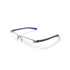 Men's 8098G Prescription Eyeglasses with Case, Gunmetal