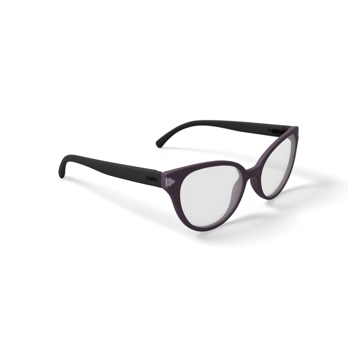Karun Women's Nuco Cat Eye Prescription Eyeglasses with Case, Red