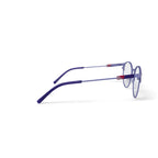 Women's Azariah Round Prescription Eyeglasses with Case, Purple