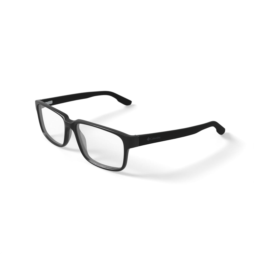 Columbia Men's C8000 Prescription Eyeglasses with Case, Black