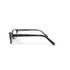 Women's Estella Rectangular Prescription Eyeglasses with Case, Brown Tortoise
