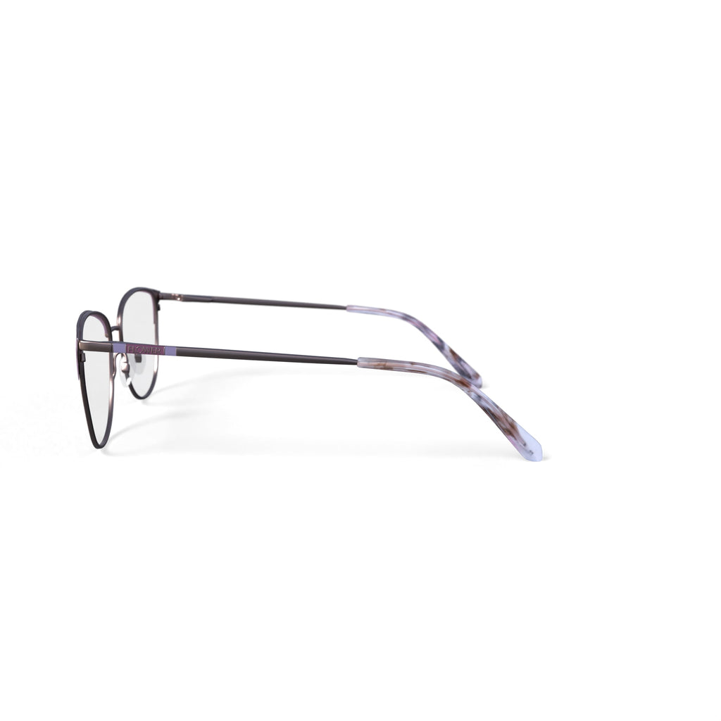 Flower Women's Buttercup Prescription Eyeglasses with Case, Blush