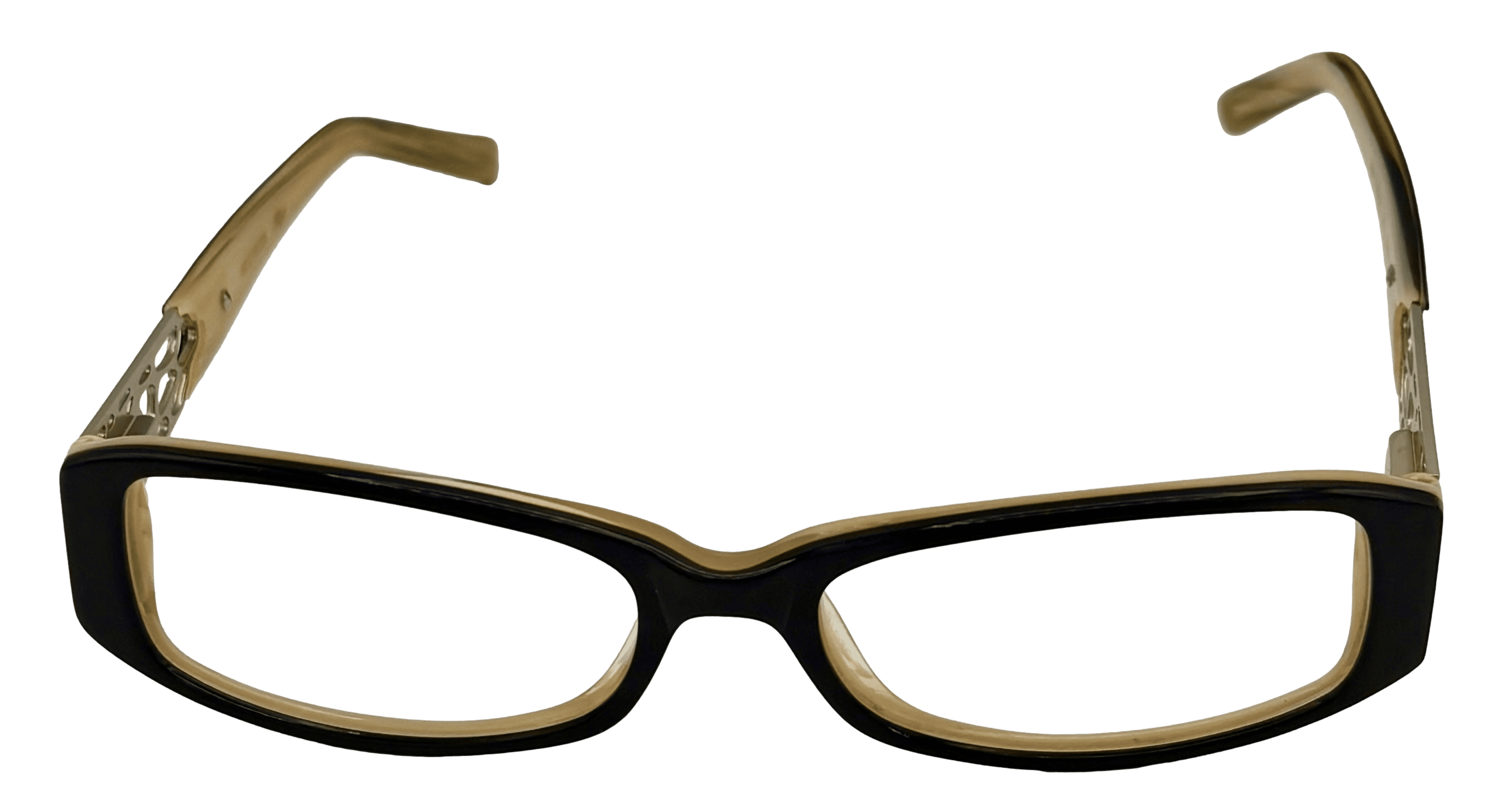 Apple Bottoms Women's Ophthalmic Plastic Rectangle Eyeglasses, Black, 52mm
