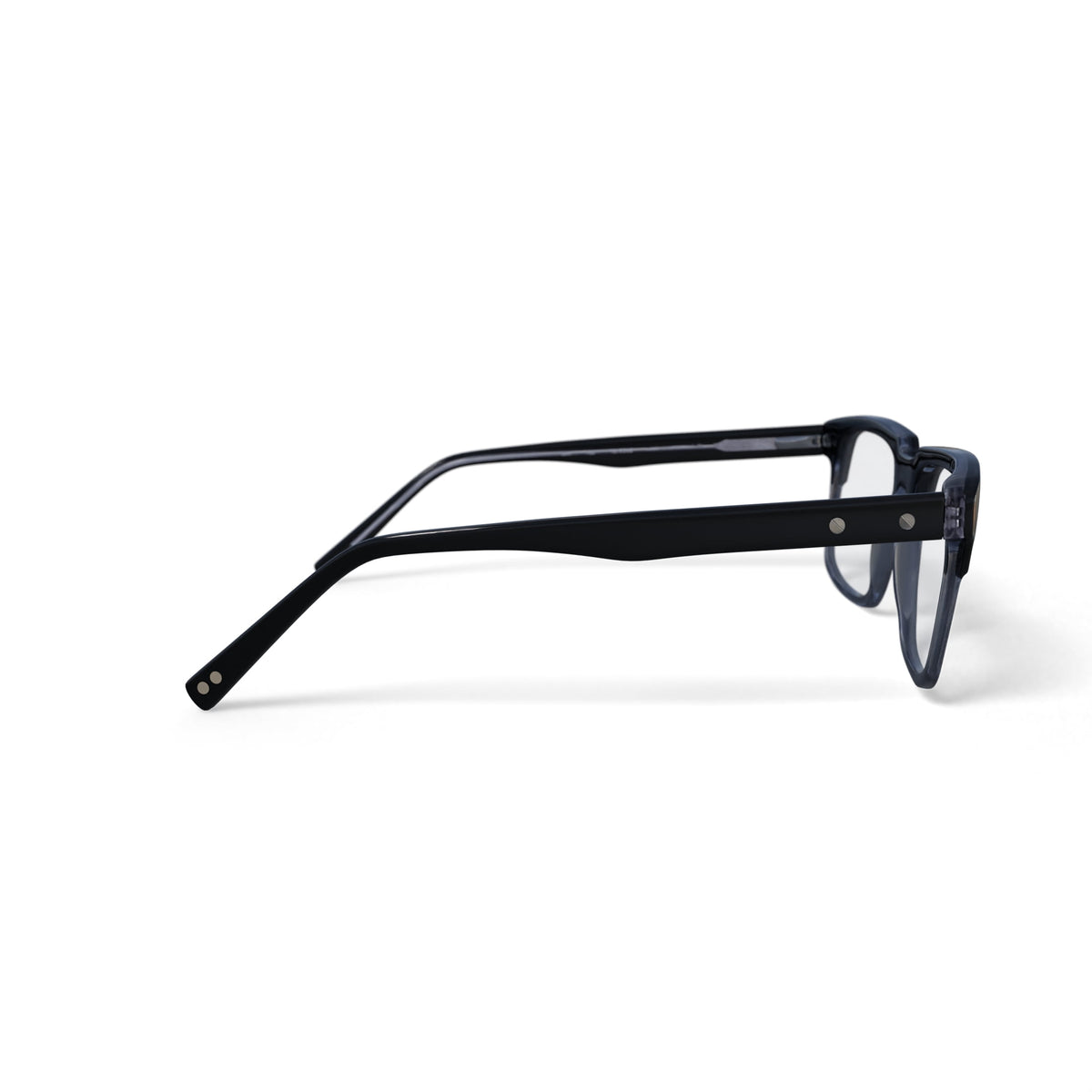 Reverb Men's RVMO5167 Prescription Eyeglasses with Case, Black Crystal