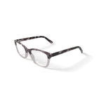 Women's HC207 Cat Eye Prescription Eyeglasses with Case, Brown Tortoise Gradient