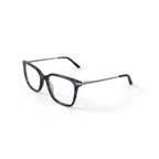 Women's MV022 Ash Square Prescription Eyeglasses with Case, Black Tortoise