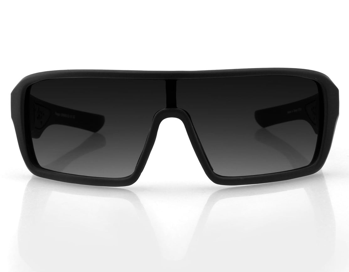 Bobster Paragon Sunglasses Matte Black Frame w/Smoke Lens