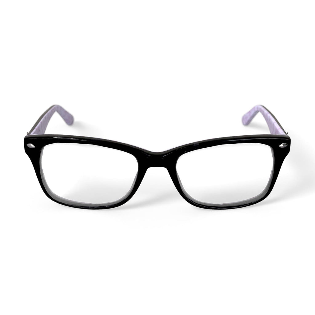 Baby Phat Women's BV270 Square Prescription Eyeglasses with Case, Black