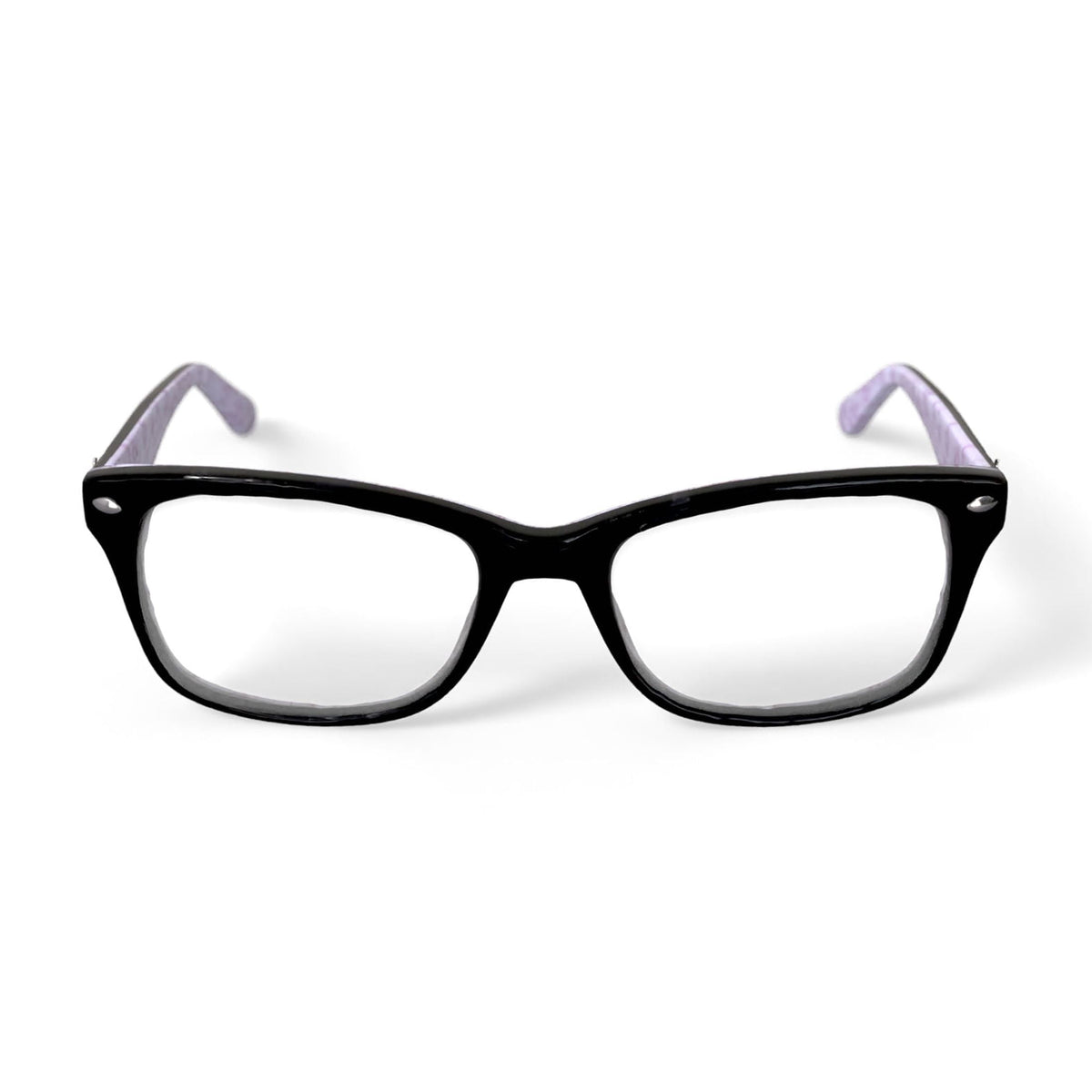 Baby Phat Women's BV270 Square Prescription Eyeglasses with Case, Black