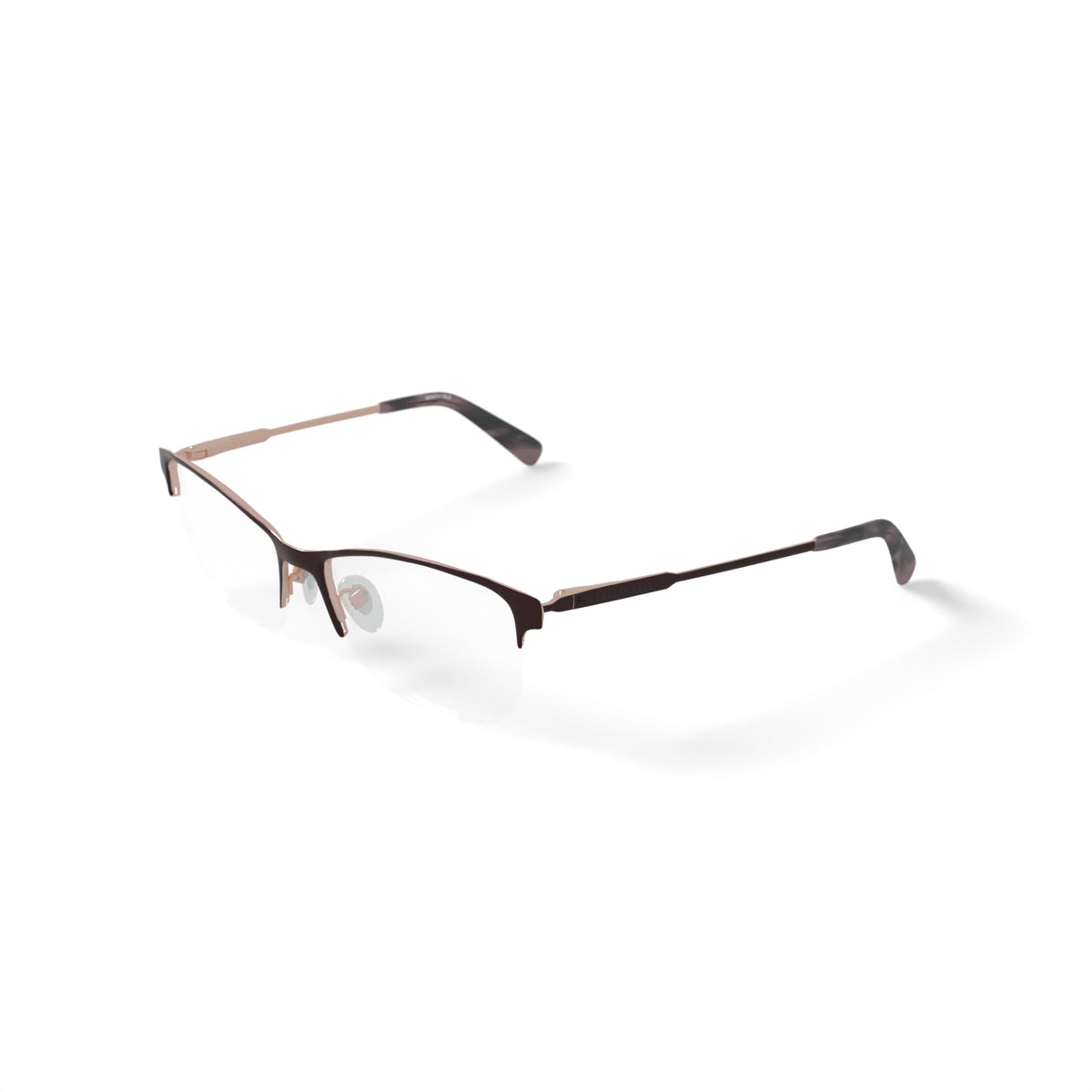 Kenneth Cole Women's KC0843-1 Browline Prescription Eyeglasses with Case, Pink
