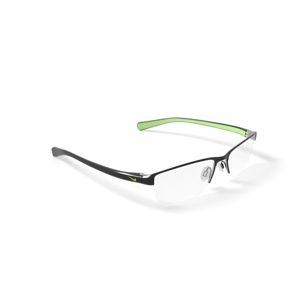 Men's 8098G Prescription Eyeglasses with Case, Black