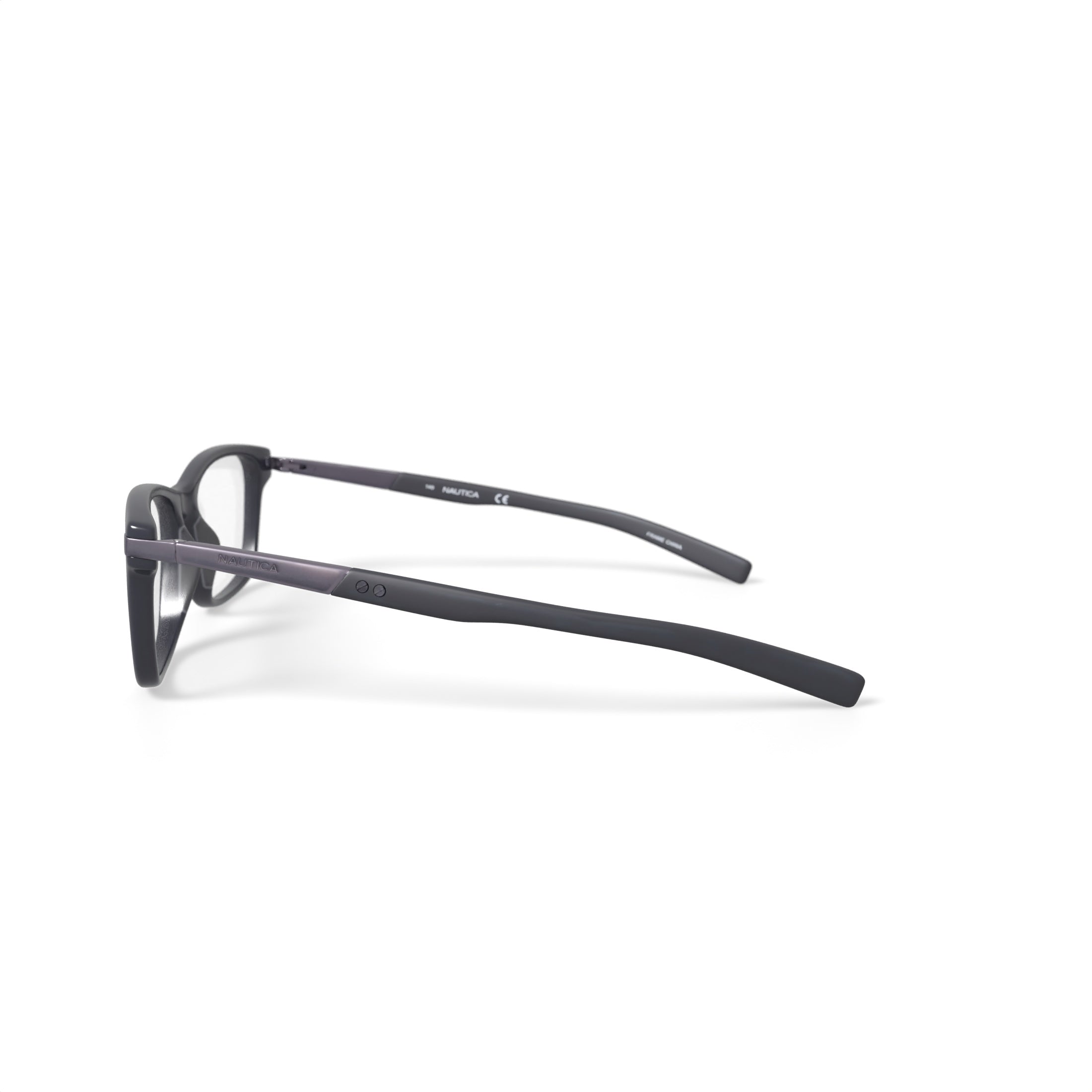 Men's N8131 Prescription Eyeglasses with Case, Black