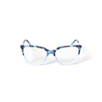 Bebe Women's BB4191 Prescription Eyeglasses with Case, Blue Gradient