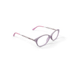 Women's SL1545 Oval Prescription Eyeglasses with Case, Purple