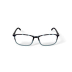 Men's Arwen Rectangular Prescription Eyeglasses with Case, Green Tortoise Gradient