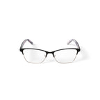 Alice&Frank Women's AF320 Cat Eye Prescription Eyeglasses with Case, Brown