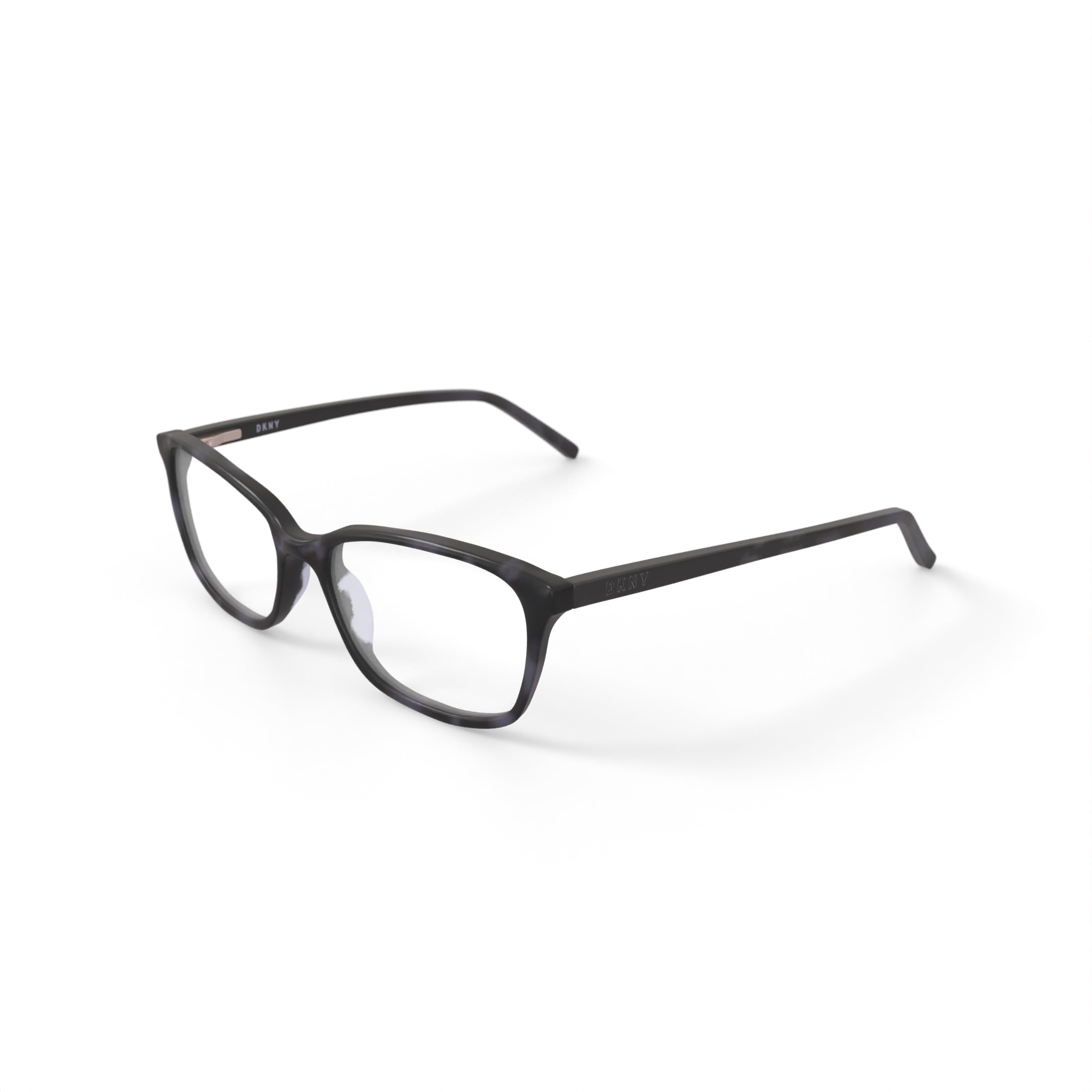 Women's DK5008 Prescription Eyeglasses with Case, Black Tortoise