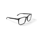 Timberland Men's TB1814-1 Square Prescription Eyeglasses with Case, Black