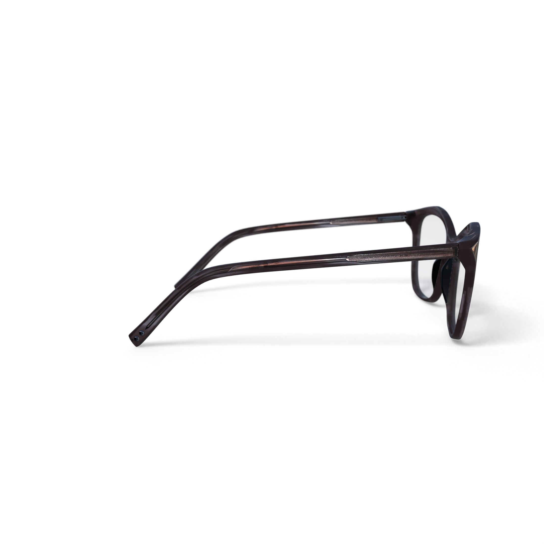 Reverb Women's RVLO6002 Prescription Eyeglasses with Case, Brown