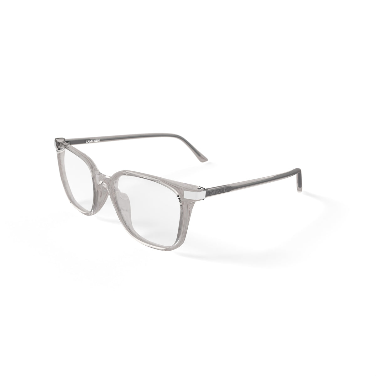 Men's CK19530G Prescription Eyeglasses with Case, Crystal