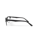Men's HV712 Browline Prescription Eyeglasses with Case, Brown Tortoise