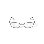 Via Milano Men's Manuel Oval Prescription Eyeglasses with Case, Gunmetal