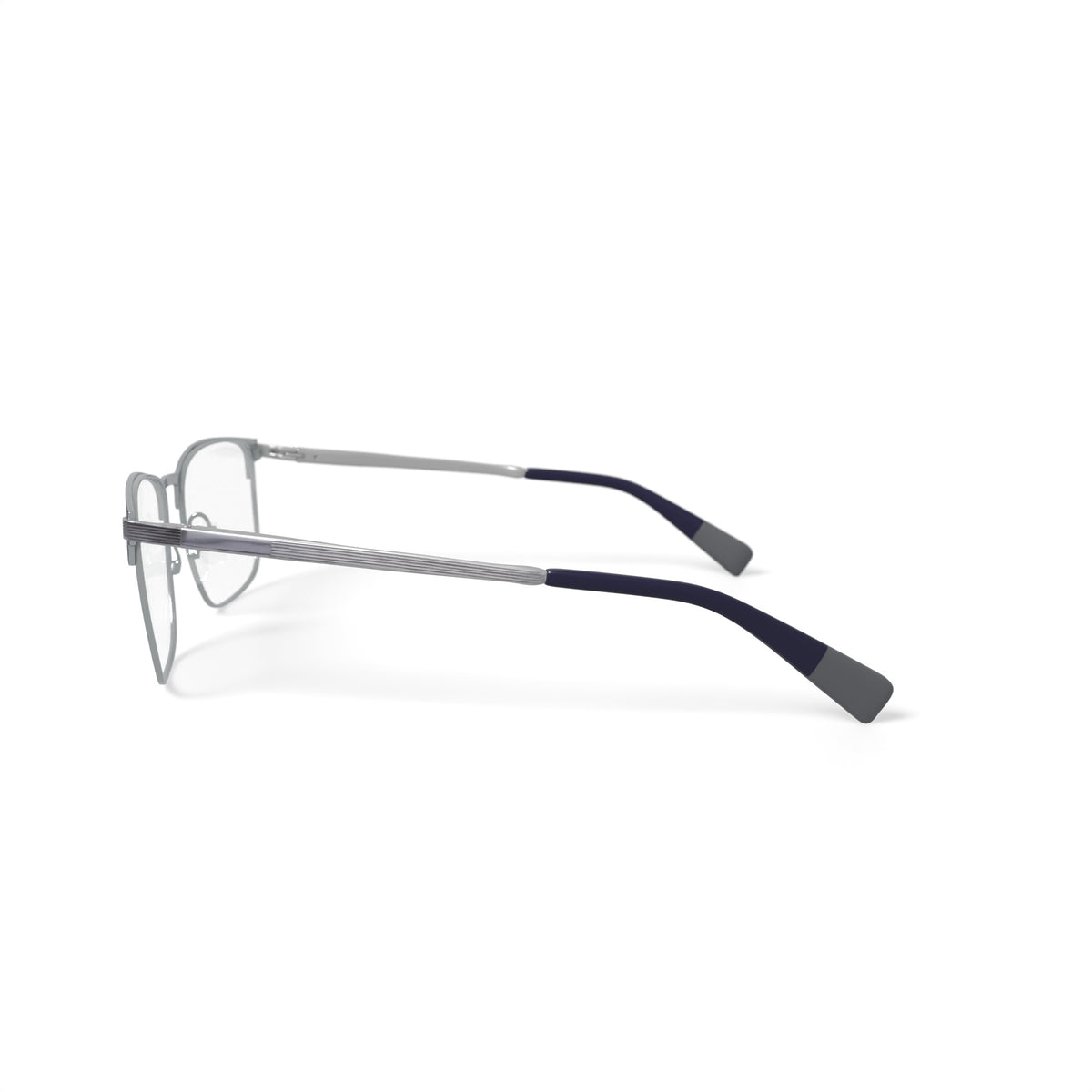 Men's MC010 Joseph Browline Prescription Eyeglasses with Case, Black